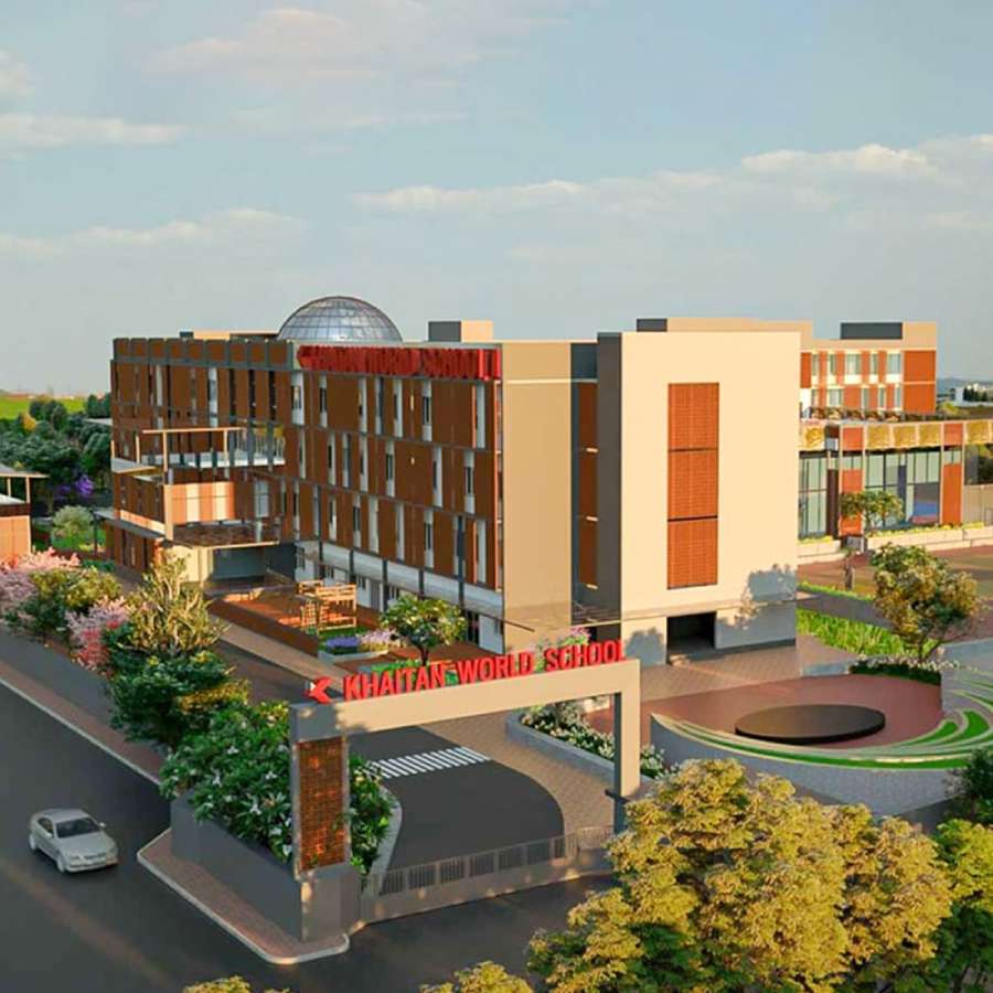 Khaitan World School campus